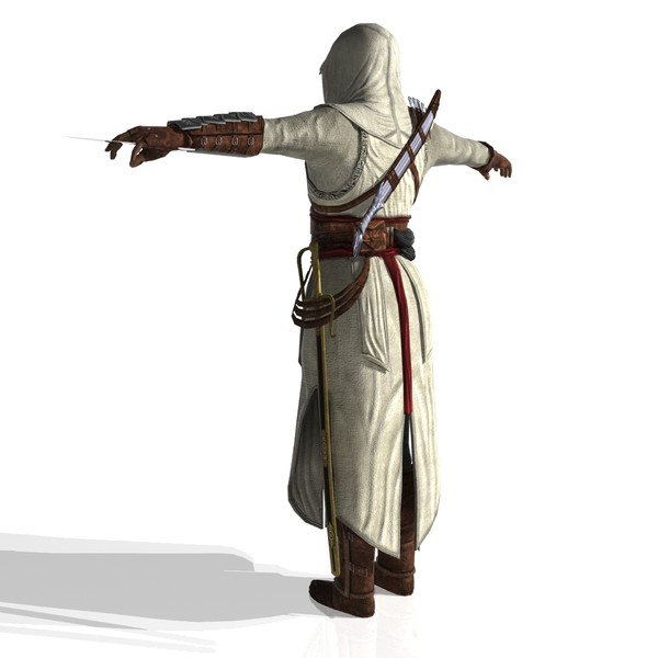 character altair 3d 3ds - Altair by zedd722